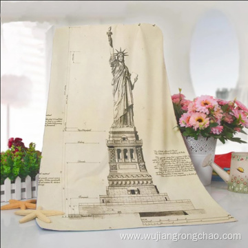 Microfiber Printed Beach Towel